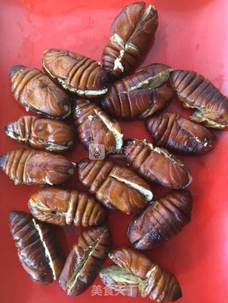 Salt and Pepper Silkworm Pupa recipe