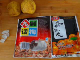 Tangerine Peel and Pear Juice recipe