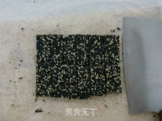 Nourishing and Good Snacks in Winter-sesame Crisps recipe