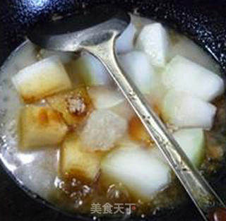 Winter Melon with Minced Meat recipe