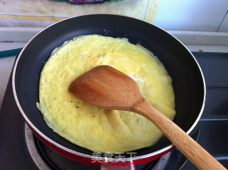 Fried Double Pleurotus with Egg recipe