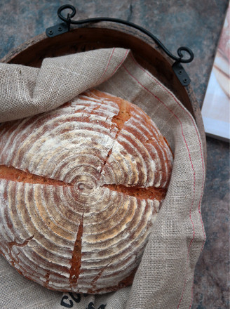 No-knead Country Whole Wheat Bread