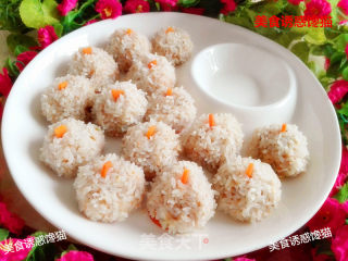 Glutinous Rice Meatballs recipe