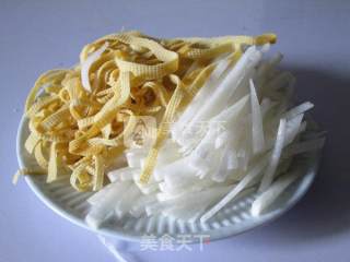 Thousand Slices of Shredded Radish Fried recipe