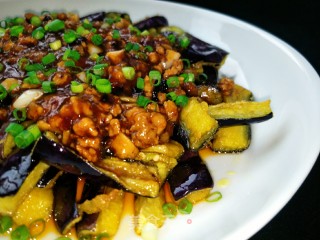 Grilled Eggplant with Minced Meat recipe