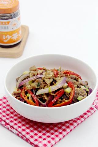 Fried Lamb Slices with Onions recipe