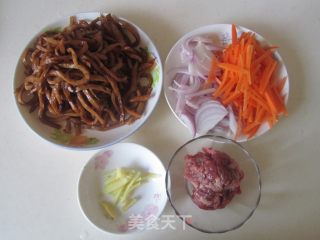 Chiba Tofu Stir-fried Shredded Beef recipe