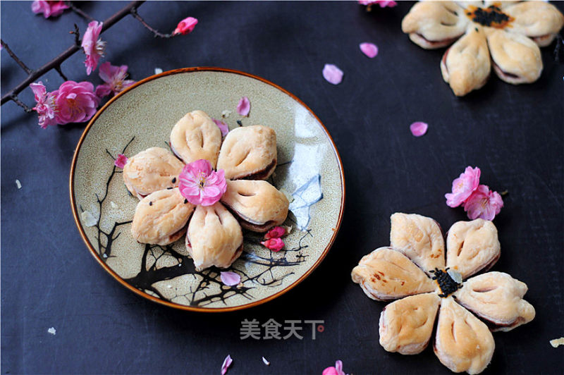 #四session Baking Contest and is Love to Eat Festival#sansheng Iii Peach Blossom Crisp recipe