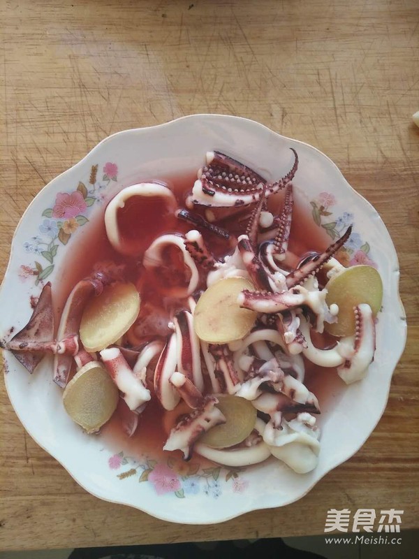 Oil Splashed Squid recipe