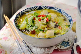 Golden Soup Fish Pot recipe