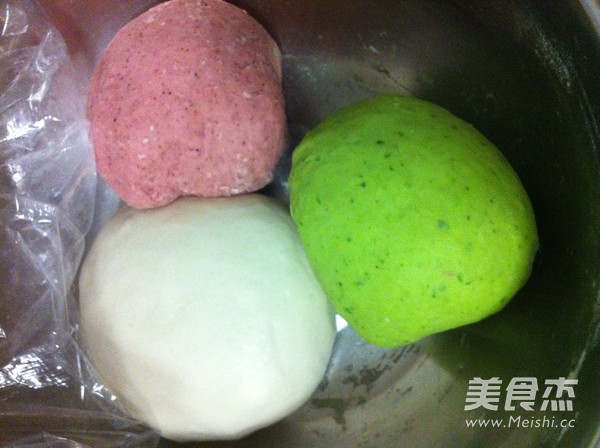 Three-color Dumplings recipe