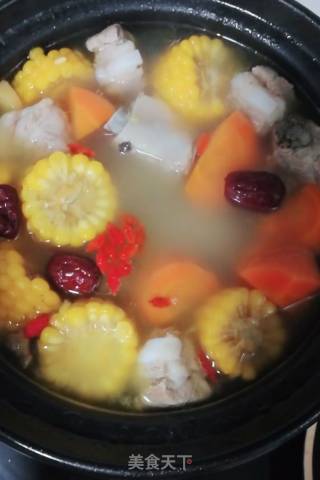 Corn Pork Ribs Soup recipe