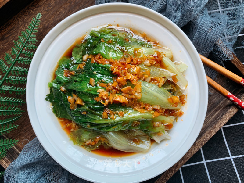 Lettuce in Oyster Sauce recipe