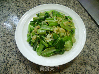 Stir-fried Cantonese Cabbage Shrimp recipe