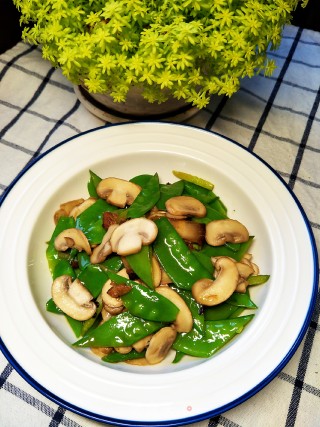 Tricholoma Snow Peas recipe