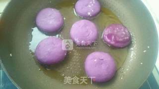 Purple Sweet Potato Glutinous Rice Cake recipe