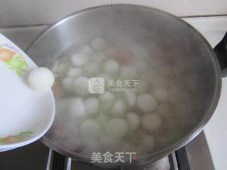 Shrimp and Winter Melon Fish Ball Soup recipe