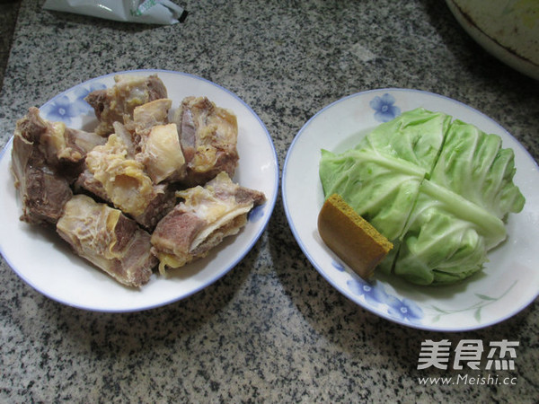 Cabbage Steak Rib Soup recipe