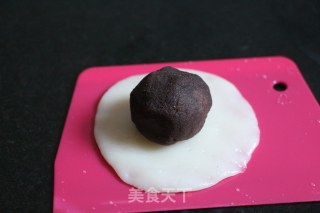 Red Bean Paste Snowy Mooncake recipe