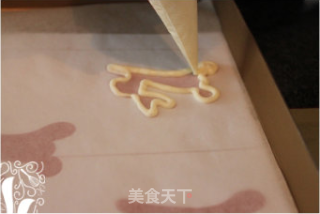 [xinmei Diy] Painted Cake Roll: Cute White Rabbit recipe