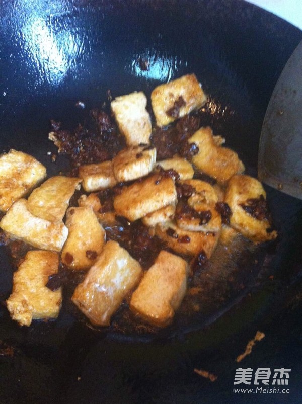 Lao Tofu with Meat Sauce recipe