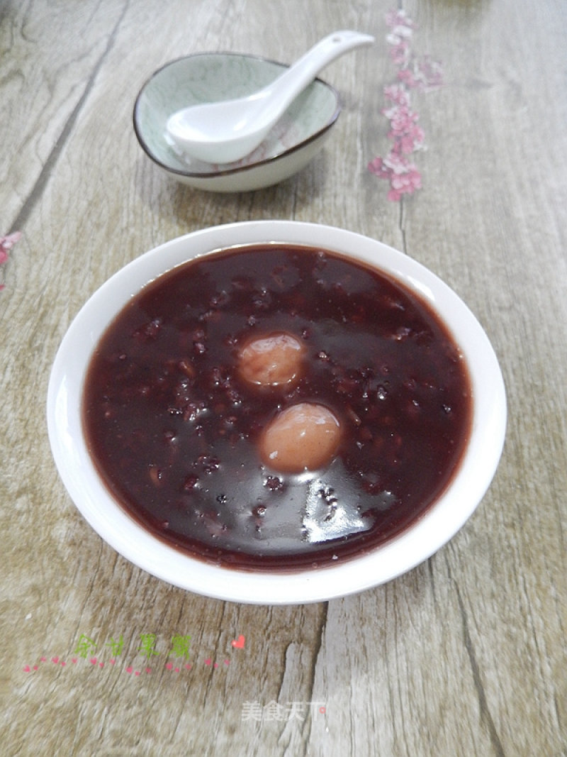 Double Rice Glutinous Porridge recipe