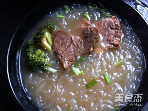 Nanjing Beef Vermicelli Soup recipe