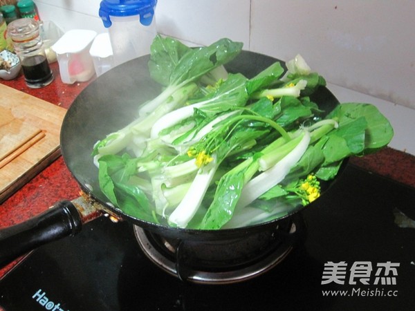 Cabbage Heart in Oyster Sauce recipe