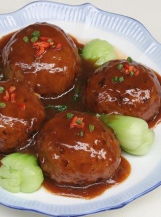 Meat Ball with Soy Sauce