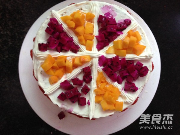 Fruit Cream Cake recipe