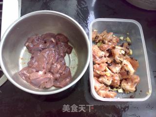 Steamed Pork Ribs with Drum Sauce and Pork Liver recipe