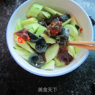 Preserved Egg with Cucumber recipe