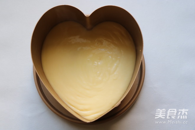 Heart Shaped Mango Cheese Mousse recipe