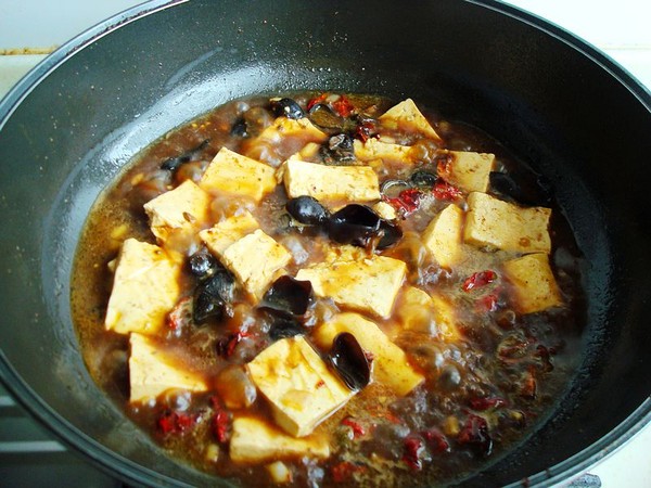 Braised Tofu with Sauce recipe