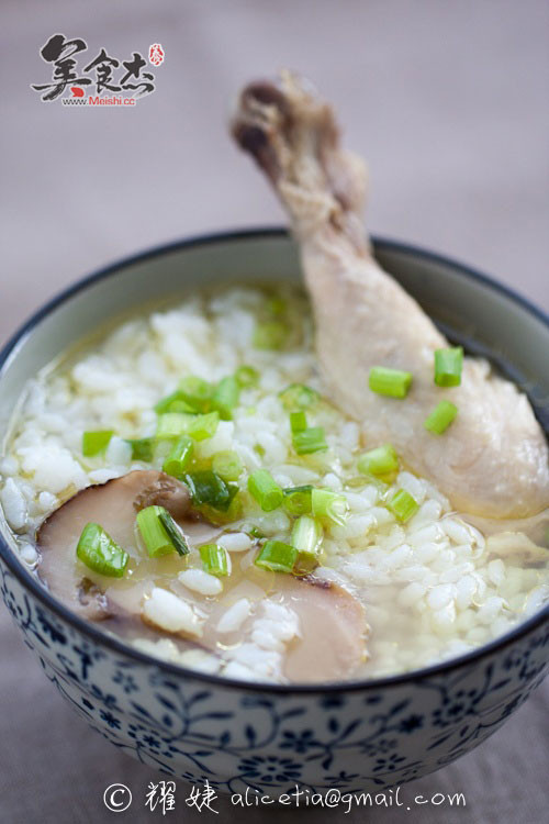 Matsutake Chicken Soup recipe