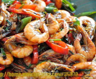 Fried Anchovy Shrimp recipe