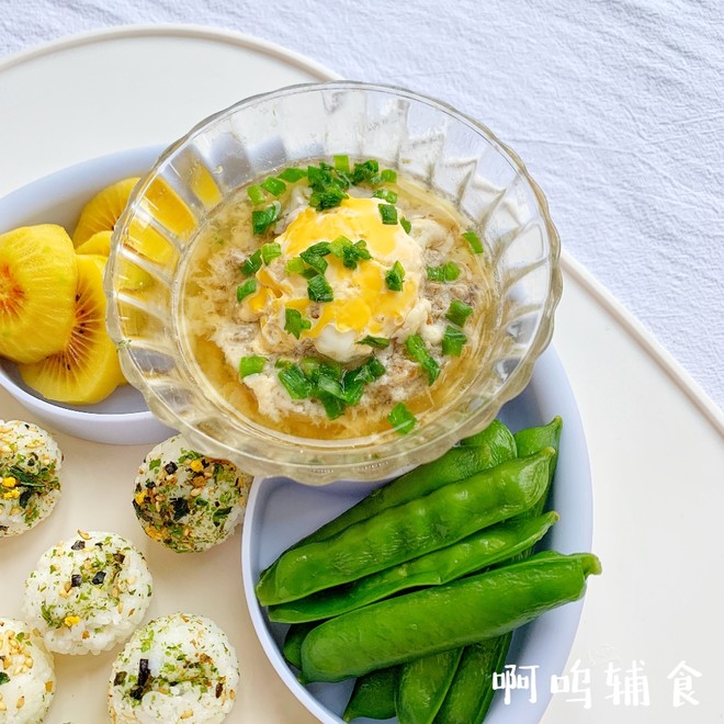 12+ Egg-steamed Meat, The Steamed Egg with The Same Style As The Sun Egg! recipe
