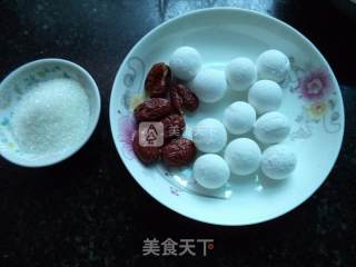 Stir-fried Tangyuan with Diced Red Dates recipe