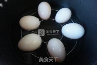 Homemade Fried Salted Duck Eggs recipe