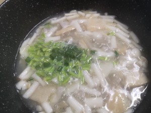 Seafood Mushroom Five White Soup recipe