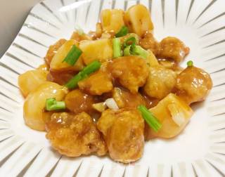 Sweet and Sour Lychee Meat recipe