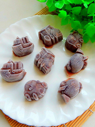 Red Bean Cartoon Ice Cube recipe