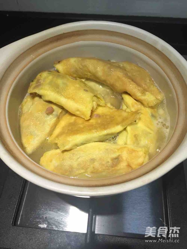 Egg Dumpling Claypot recipe