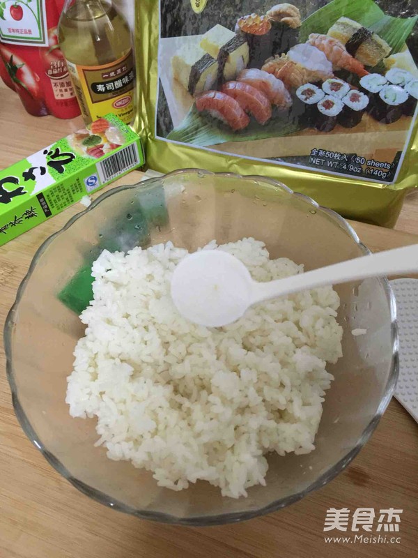 Seaweed Rice recipe