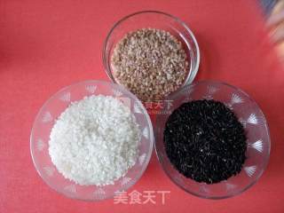 Eating Coarse Grains Carefully--bama Coarse Grains Three-color Rice recipe