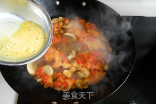 Tomato and Mushroom Egg Soup recipe