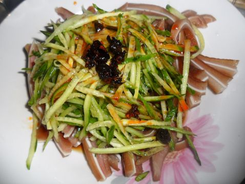 Cucumber Mixed Pig Ears recipe