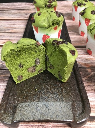 Teach You How to Make Matcha Red Bean Muffin Cakes for The New Year recipe