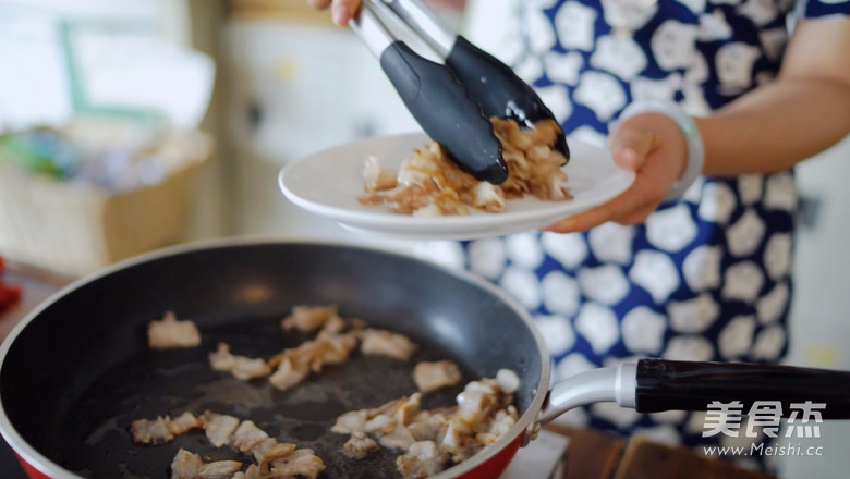 Pork Fried Udon with Shochu recipe