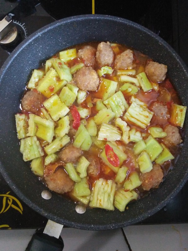 Bitter Gourd Meatballs recipe